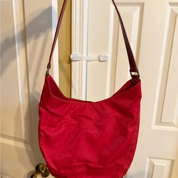 Vintage Ralph Lauren Purse Red Polo Jeans Co Sequin American Flag - Picture 4 of 13